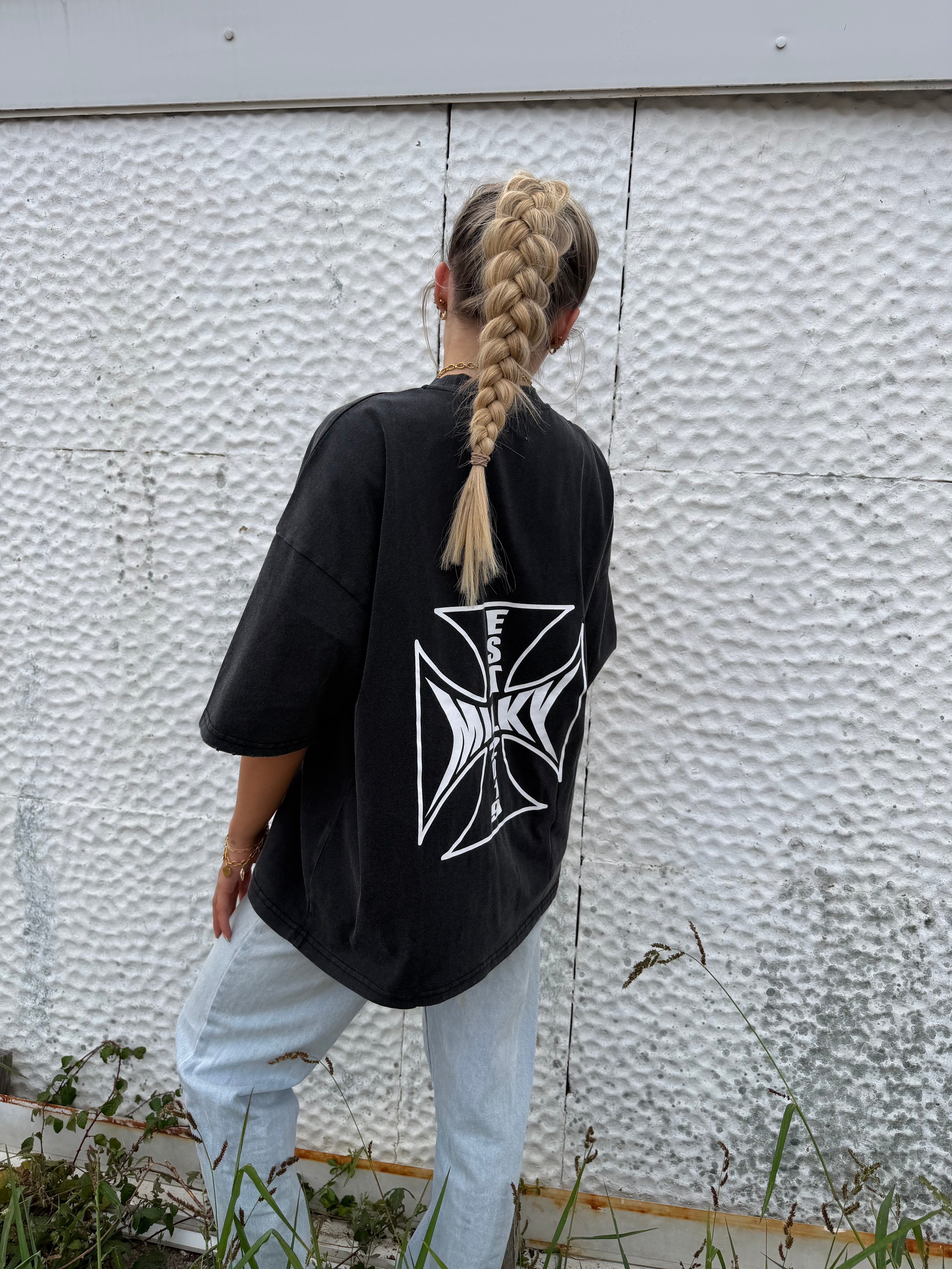 WASHED BLACK TEE