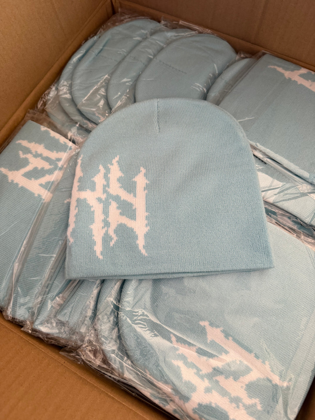 MILKY SKULL BEANIE