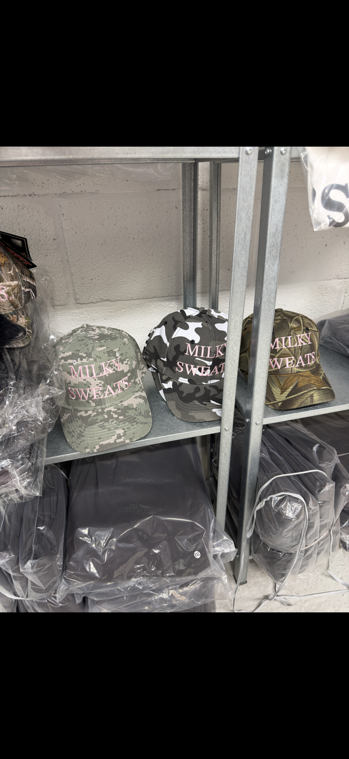 CAMO BASEBALL CAP